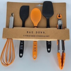 Rae Dunn Halloween trick or treat 5pc kitchen utensils set